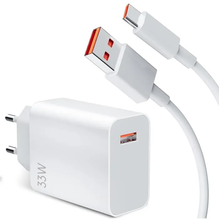 Chargeur Rapide 33W