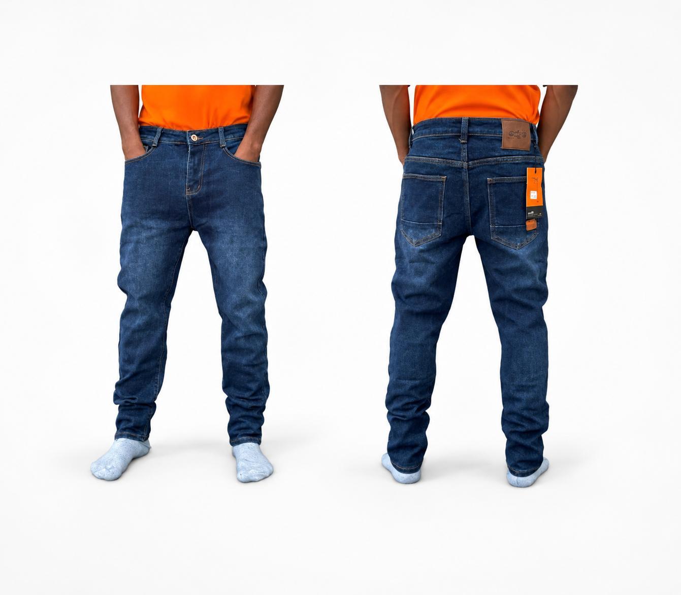 Jean Homme Bleu Denim – Style Classique & Moderne
