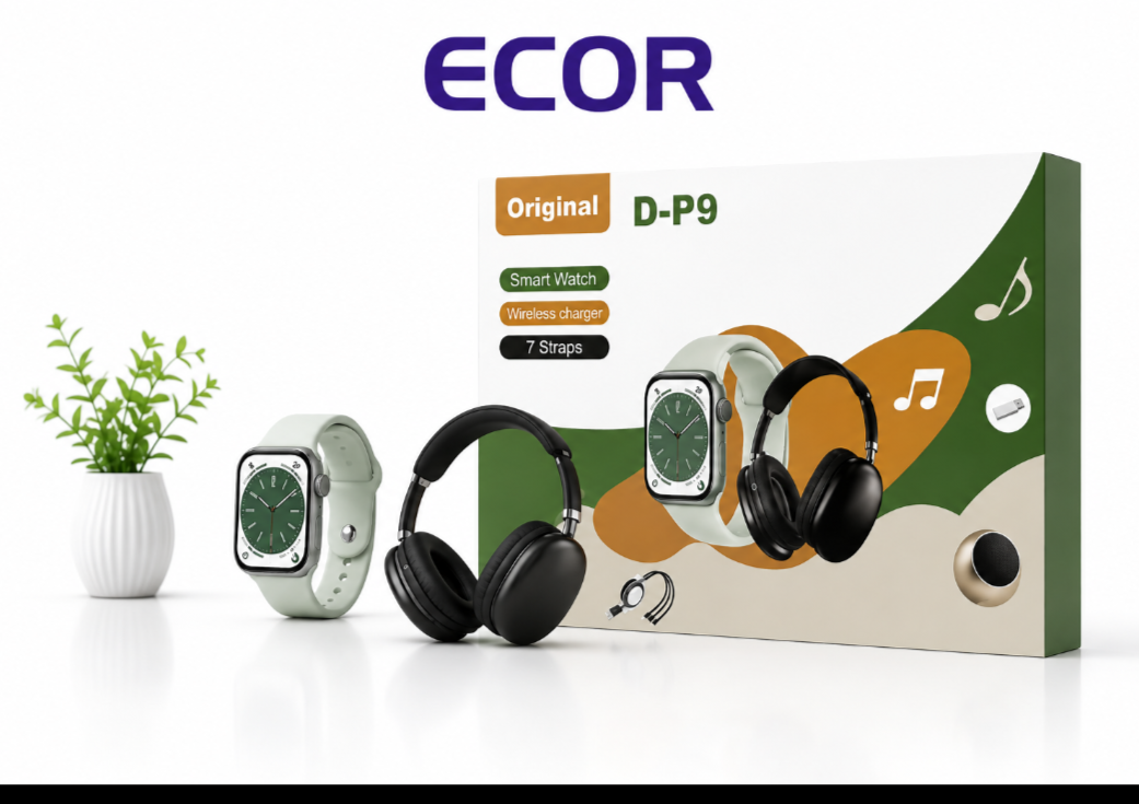 Montre connectée D-P9 – Pack complet