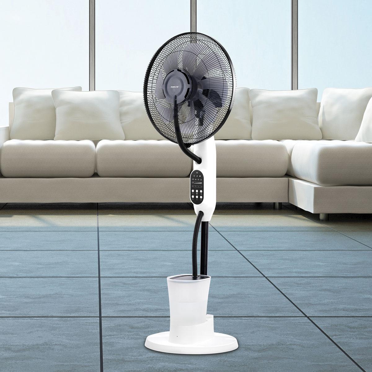 Ventilateur ATL- sur pied avec brumisateur