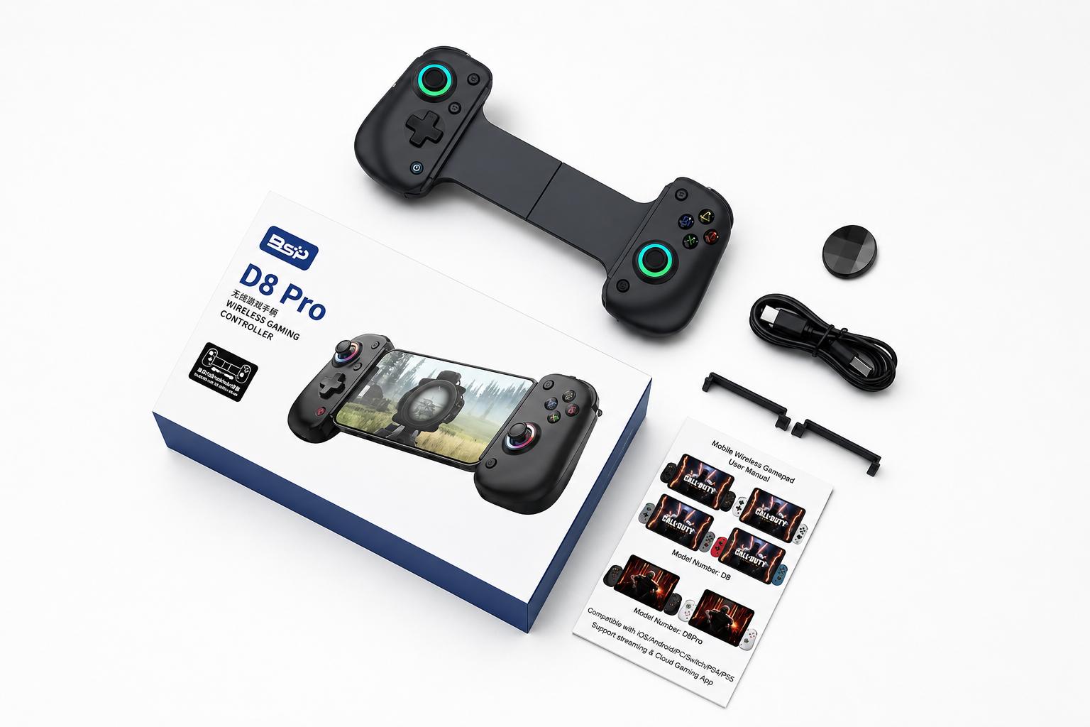 Manette Gaming BSP D8 Pro