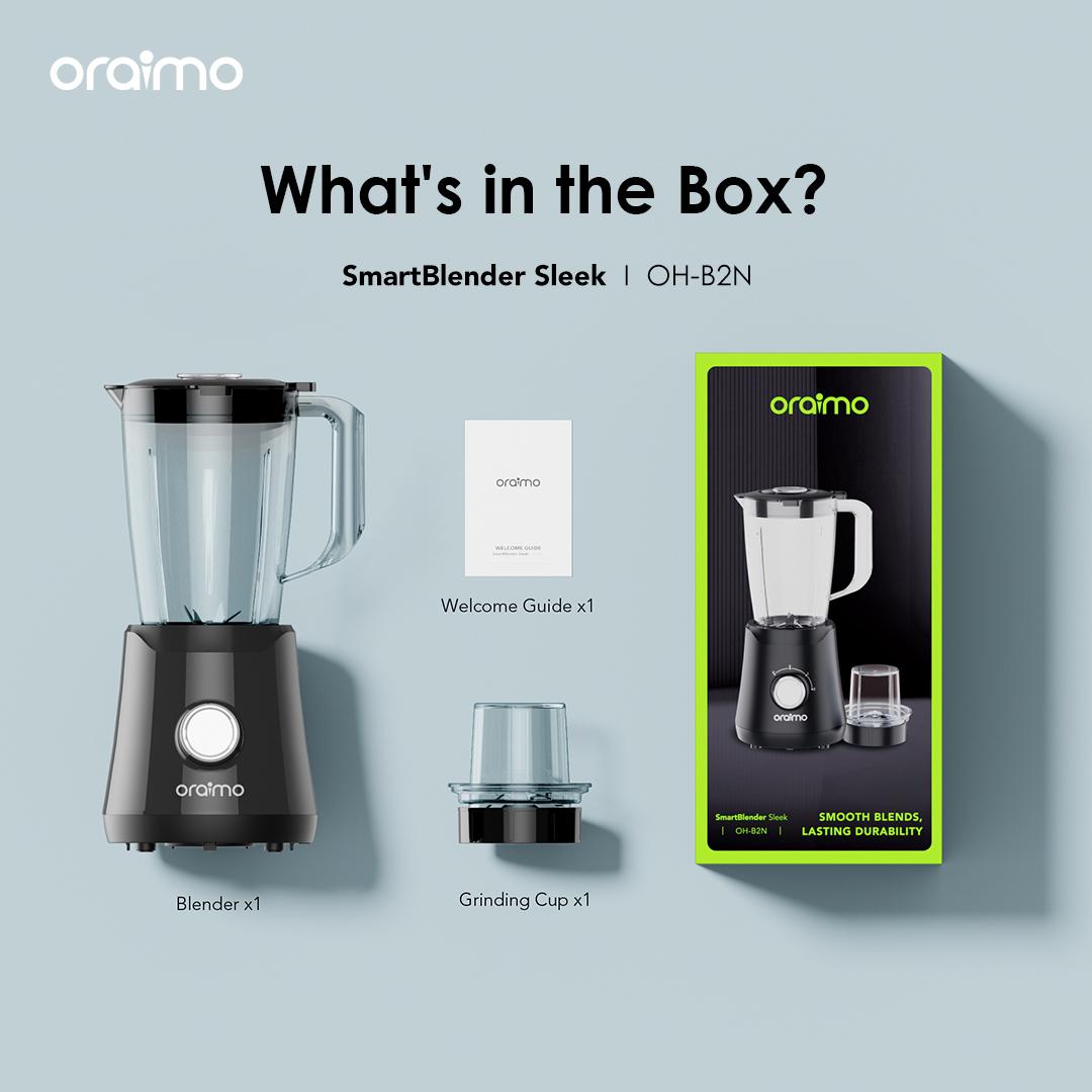 MIXEUR Oraimo SmartBlender Sleek OH-B2N – Mixez, Broyez, Savourez !
