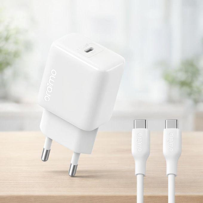 Chargeur Oraimo PowerCube 20W – Chargeur rapide Mini Fast Charger