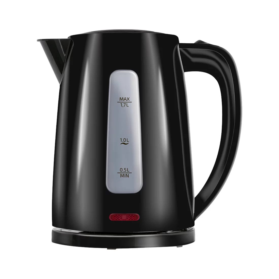NASCO BOUILLOIRE ELECTRIQUE PLASTIQUE NOIR - 1.7 LITRES
