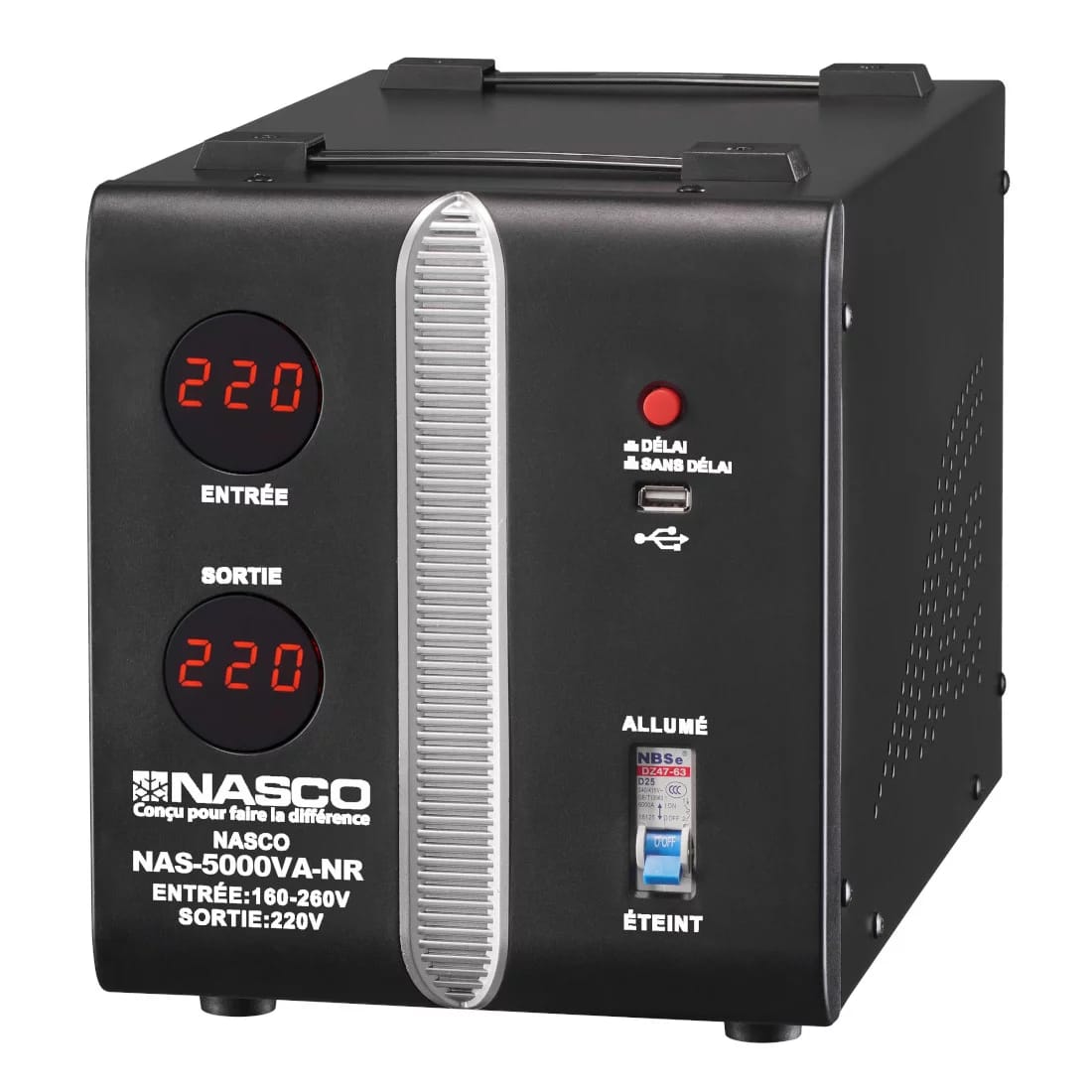 Stabilisateur de Tension NASCO 5000VA